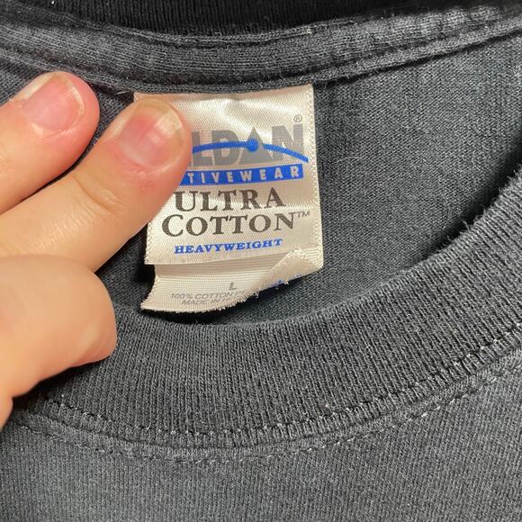 Kenny Wayne Shepherd The Place Youre In Concert Tee Black Cut Off Men's Large - Picture 5 of 5